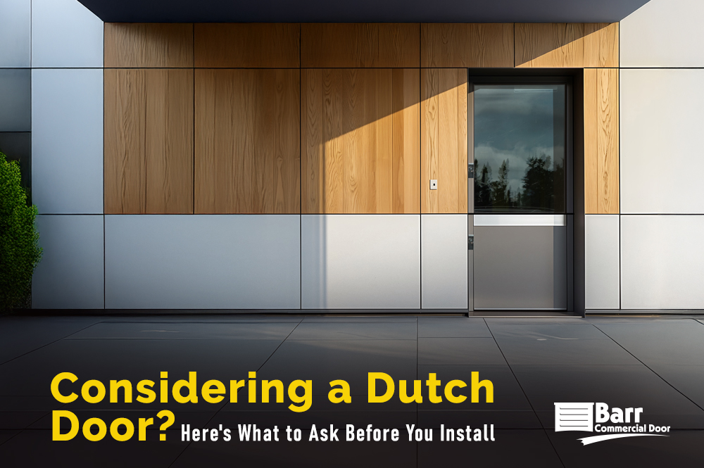 Considering a Dutch Door