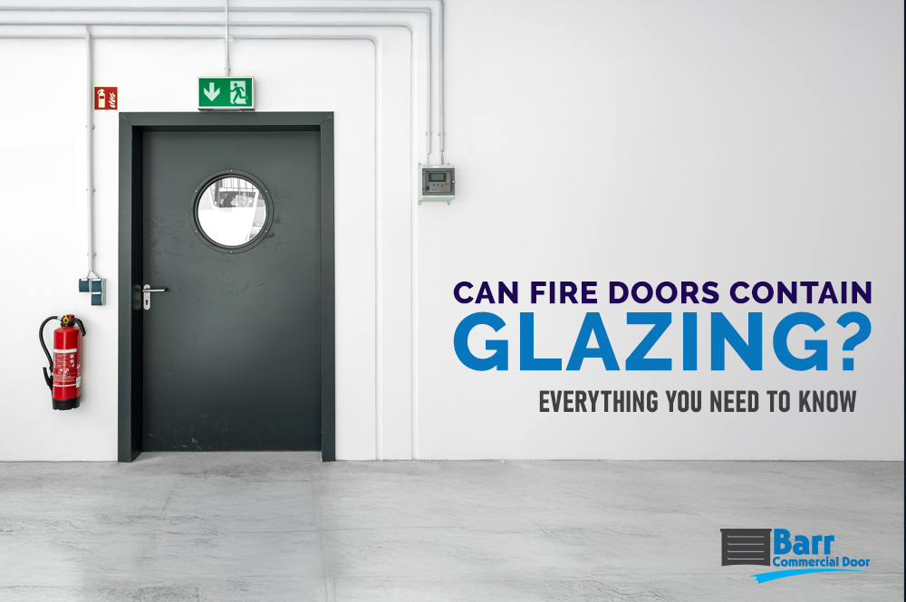 glazed fire doors