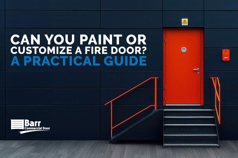 Paint or Customize a Fire Door